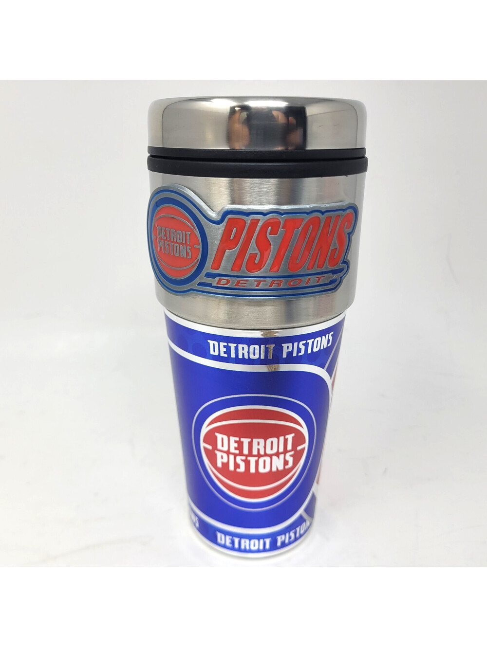 Tervis Detroit Pistons Stainless Steel Tumbler 20 oz Hype Stripes Travel Mug NBA